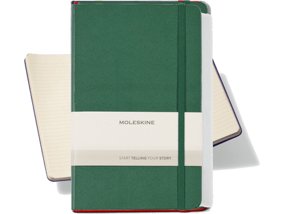 Moleskine® Hard Cover Ruled Large Notebook - Large Notebooks - SwagWear