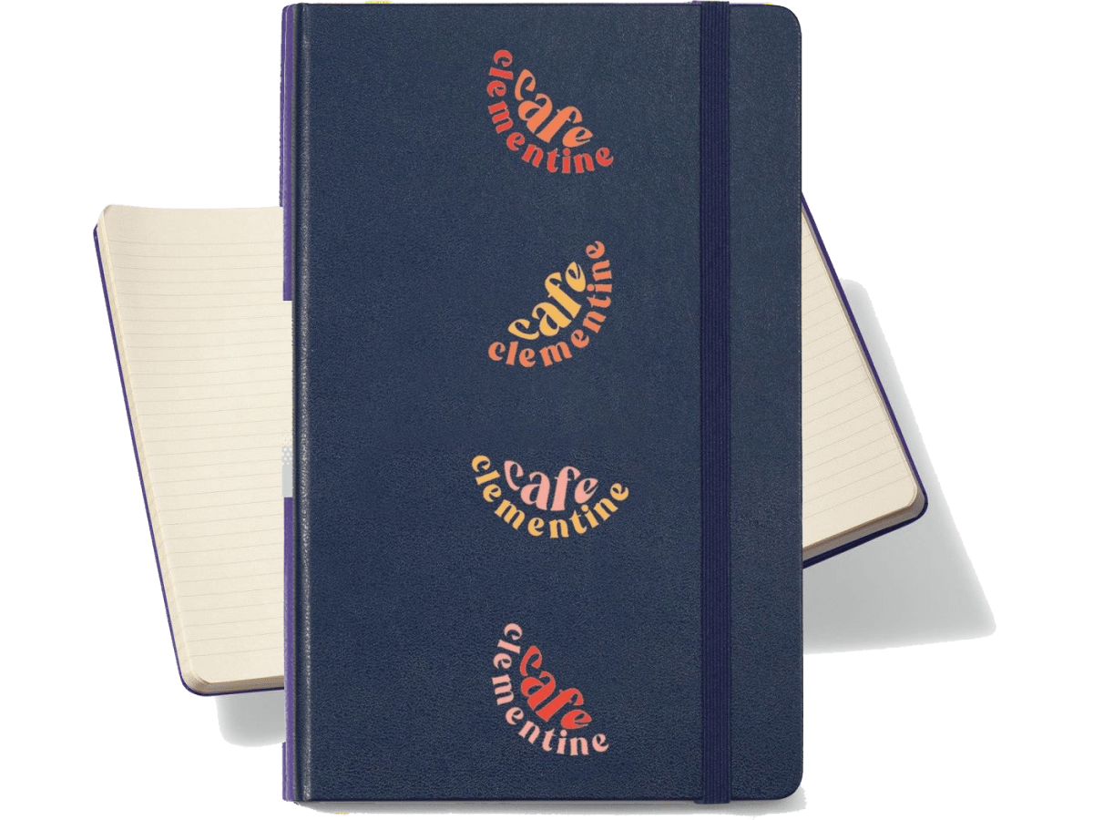 Moleskine® Hard Cover Ruled Large Notebook - Large Notebooks - SwagWear