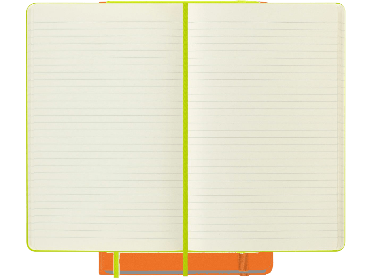 Moleskine® Hard Cover Ruled Large Notebook - Large Notebooks - SwagWear