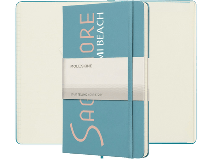 Moleskine® Hard Cover Ruled Large Notebook - Large Notebooks - SwagWear