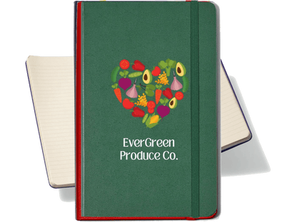 Moleskine® Hard Cover Ruled Large Notebook - Large Notebooks - SwagWear