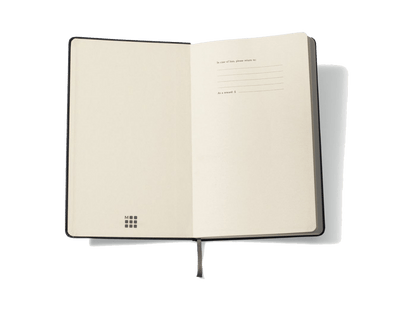 Moleskine® Hard Cover Ruled Large Notebook - Large Notebooks - SwagWear
