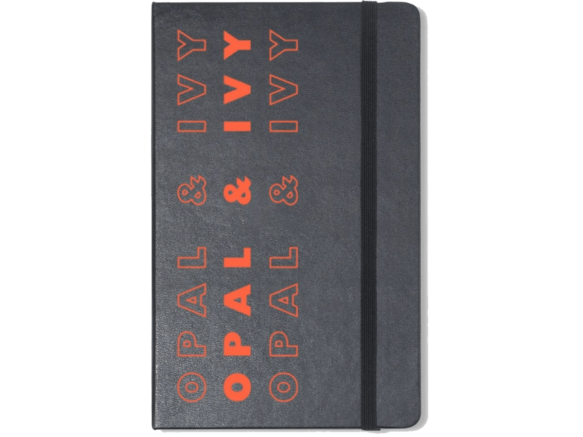 Moleskine® Hard Cover Ruled Large Notebook - Large Notebooks - SwagWear