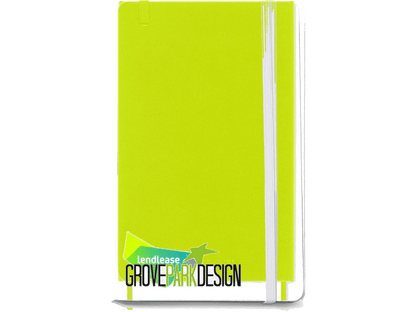Moleskine® Hard Cover Ruled Large Notebook - Large Notebooks - SwagWear