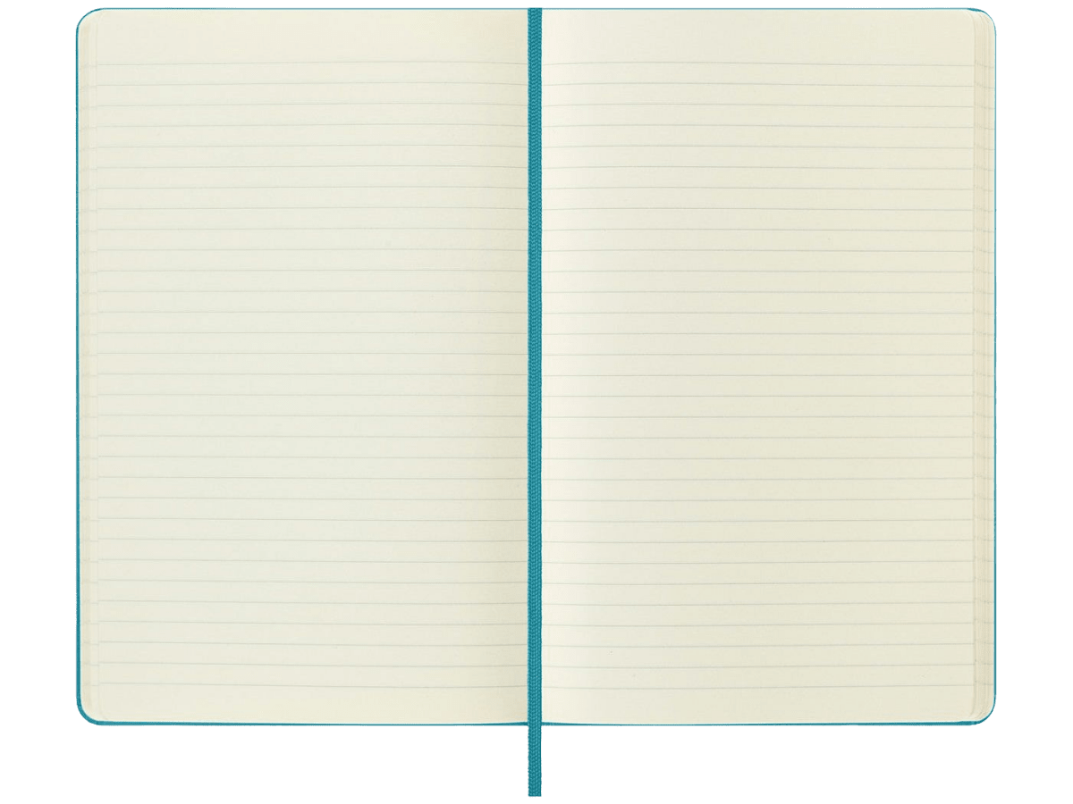 Moleskine® Hard Cover Ruled Large Notebook - Large Notebooks - SwagWear