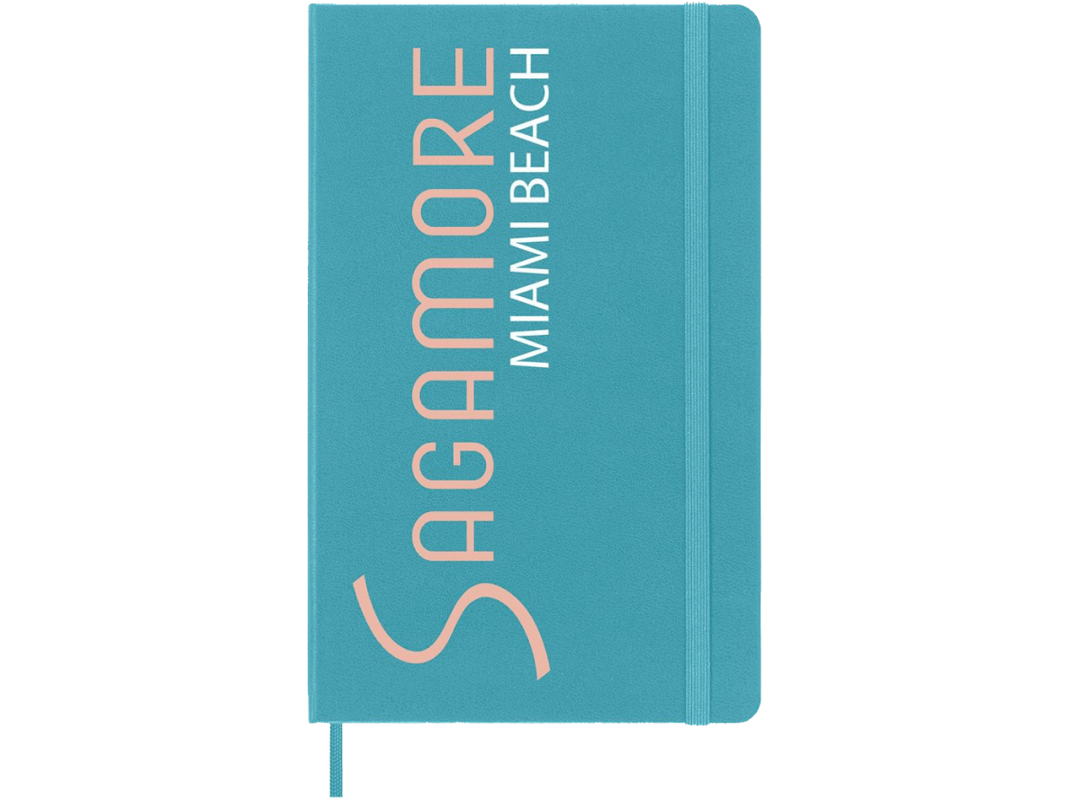 Moleskine® Hard Cover Ruled Large Notebook - Large Notebooks - SwagWear