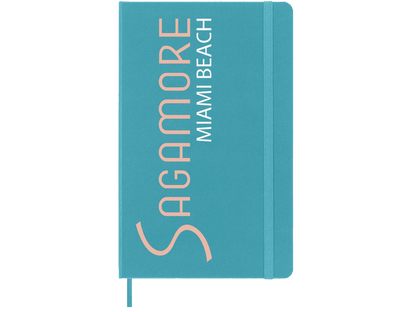 Moleskine® Hard Cover Ruled Large Notebook - Large Notebooks - SwagWear
