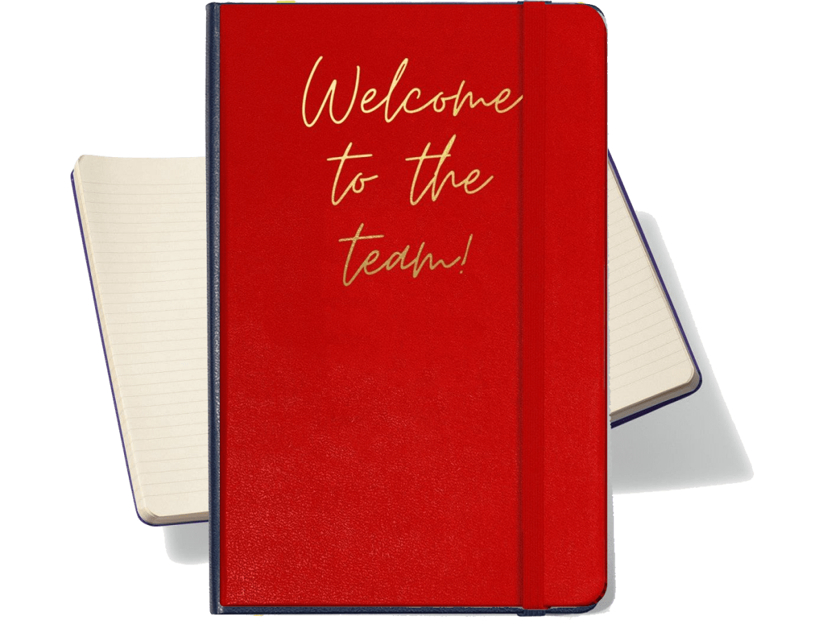 Moleskine® Hard Cover Ruled Large Notebook - Large Notebooks - SwagWear