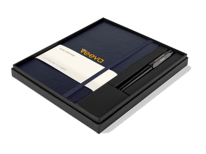 Moleskine® Large Notebook and Kaweco Pen Gift Set - Notebook Sets - SwagWear