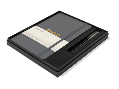 Moleskine® Large Notebook and Kaweco Pen Gift Set - Notebook Sets - SwagWear