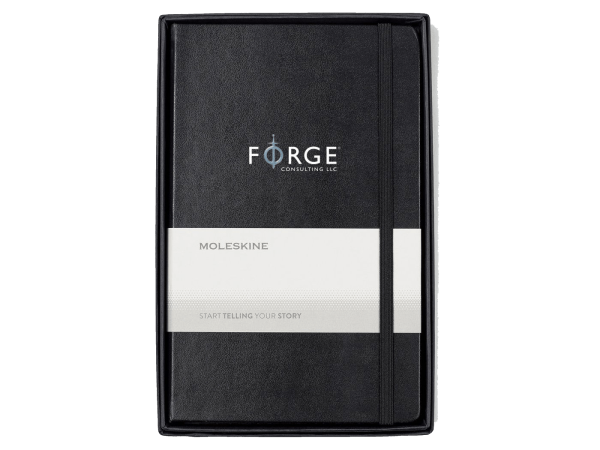 Moleskine® Large Notebook Gift Set - Notebook Sets - SwagWear