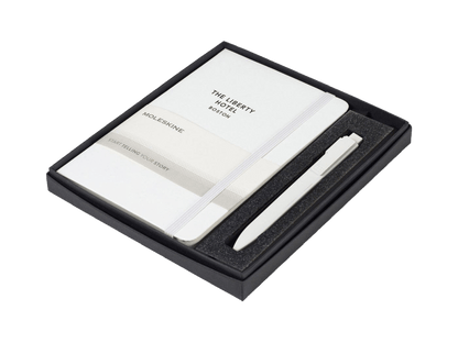 Moleskine® Medium Notebook and GO Pen Gift Set - Notebook Sets - SwagWear