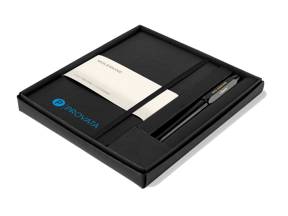 Moleskine® Medium Notebook and Kaweco Pen Gift Set - Notebook Sets - SwagWear