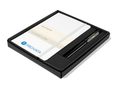 Moleskine® Medium Notebook and Kaweco Pen Gift Set - Notebook Sets - SwagWear