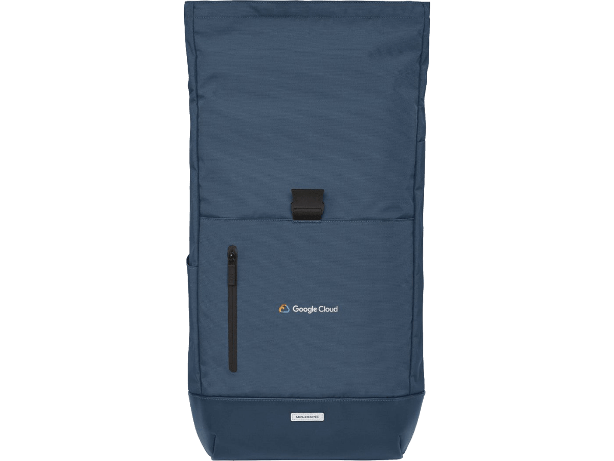 Moleskine® Metro Rolltop Backpack - Backpacks - SwagWear