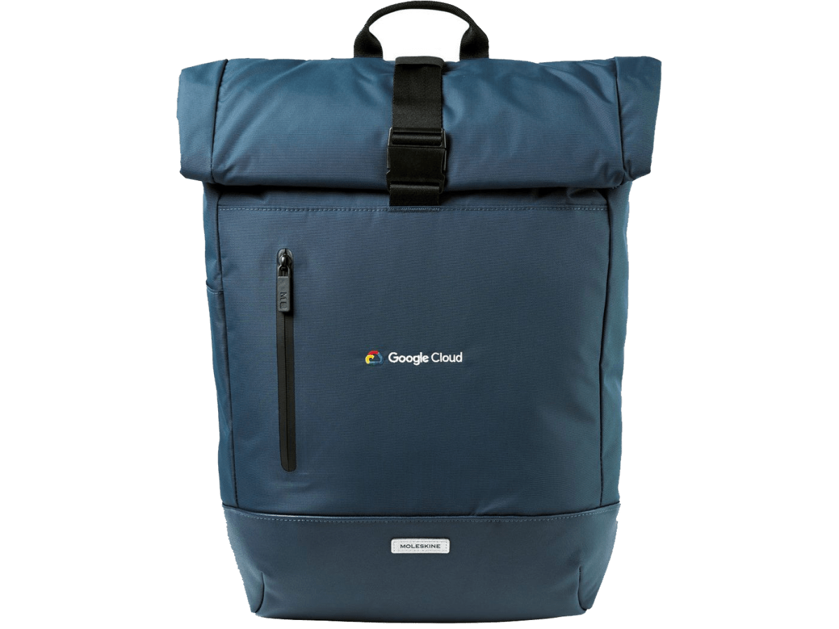Moleskine® Metro Rolltop Backpack - Backpacks - SwagWear