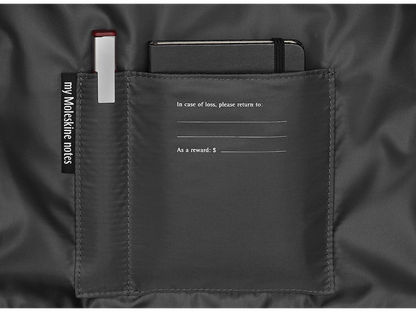 Moleskine® Notebook Backpack - Slate Grey - Backpacks