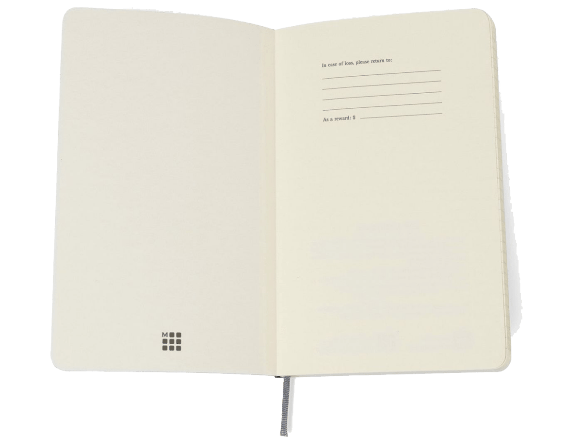 Moleskine® Precious & Ethical Vegan Soft Cover Ruled Large Notebook - Vegan Cover Journals - SwagWear