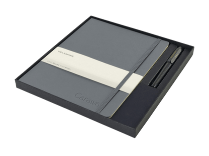 Moleskine® X - Large Notebook and Kaweco Pen Gift Set - Notebook Sets - SwagWear