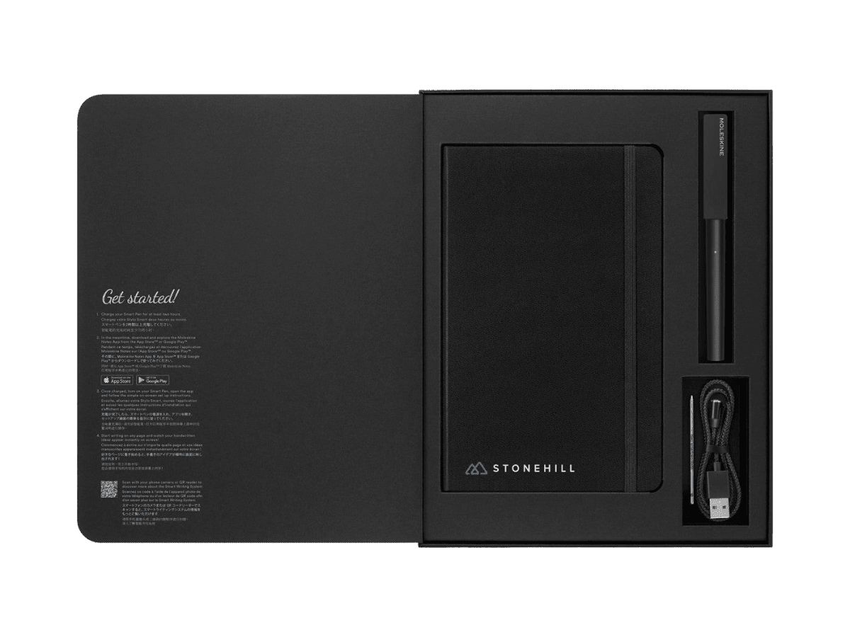 Moleskine® Smart Writing Set - Ruled Large - Smart Notebooks - SwagWear