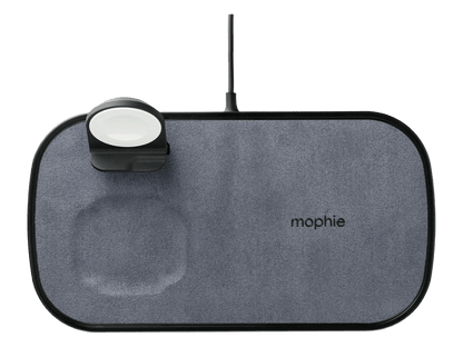 mophie® 3-in-1 Fabric Wireless Charging Pad - Charging Pads - SwagWear