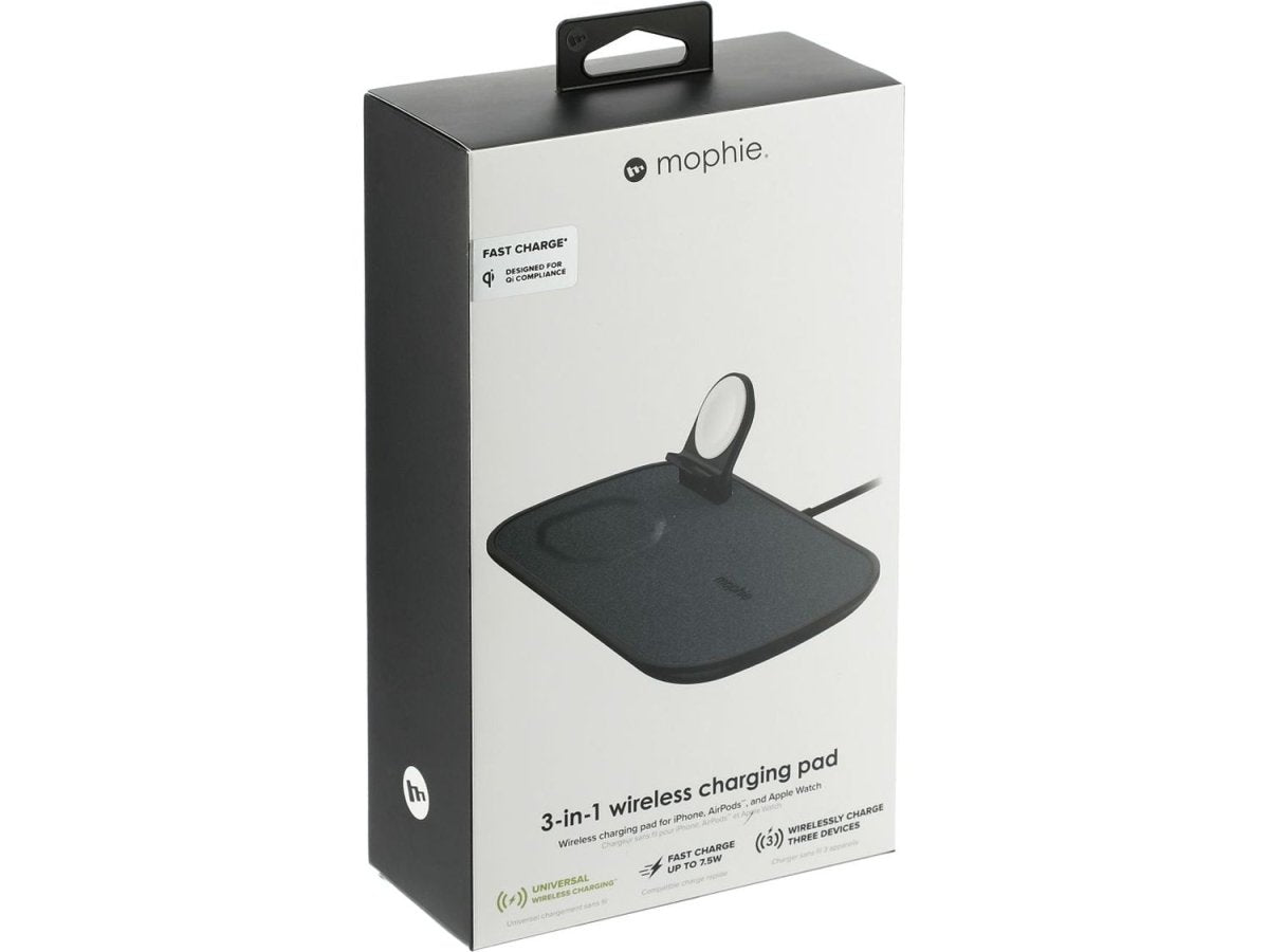 mophie® 3-in-1 Fabric Wireless Charging Pad - Charging Pads - SwagWear