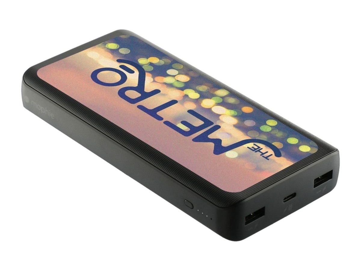 mophie® Power Boost 20,000 mAh Power Bank with USB-C Port - Wireless Power Banks - SwagWear