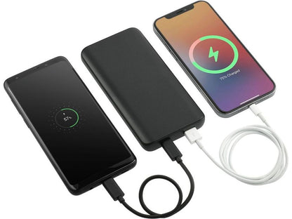 mophie® Power Boost 10,000 mAh Power Bank with USB-C Port - Black - Wireless Power Banks