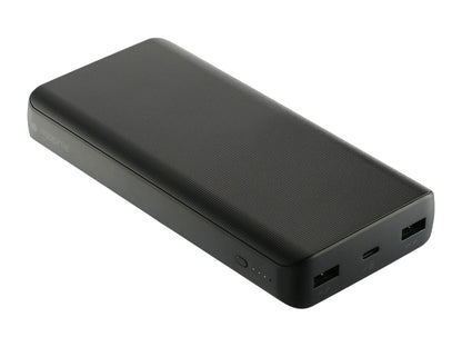 mophie® Power Boost 20,000 mAh Power Bank with USB-C Port - Black - Wireless Power Banks