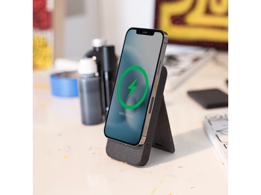 mophie® Snap + 10000 mAh Powerstation Stand - Black - Wireless Power Banks