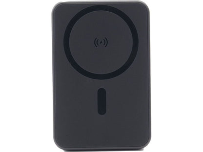 mophie® Snap + 5000 mAh Wireless Power Bank w/ Stand - Black - Wireless Power Banks