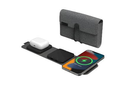 mophie® Snap + Multi-device Travel Charger - Black - Travel Chargers