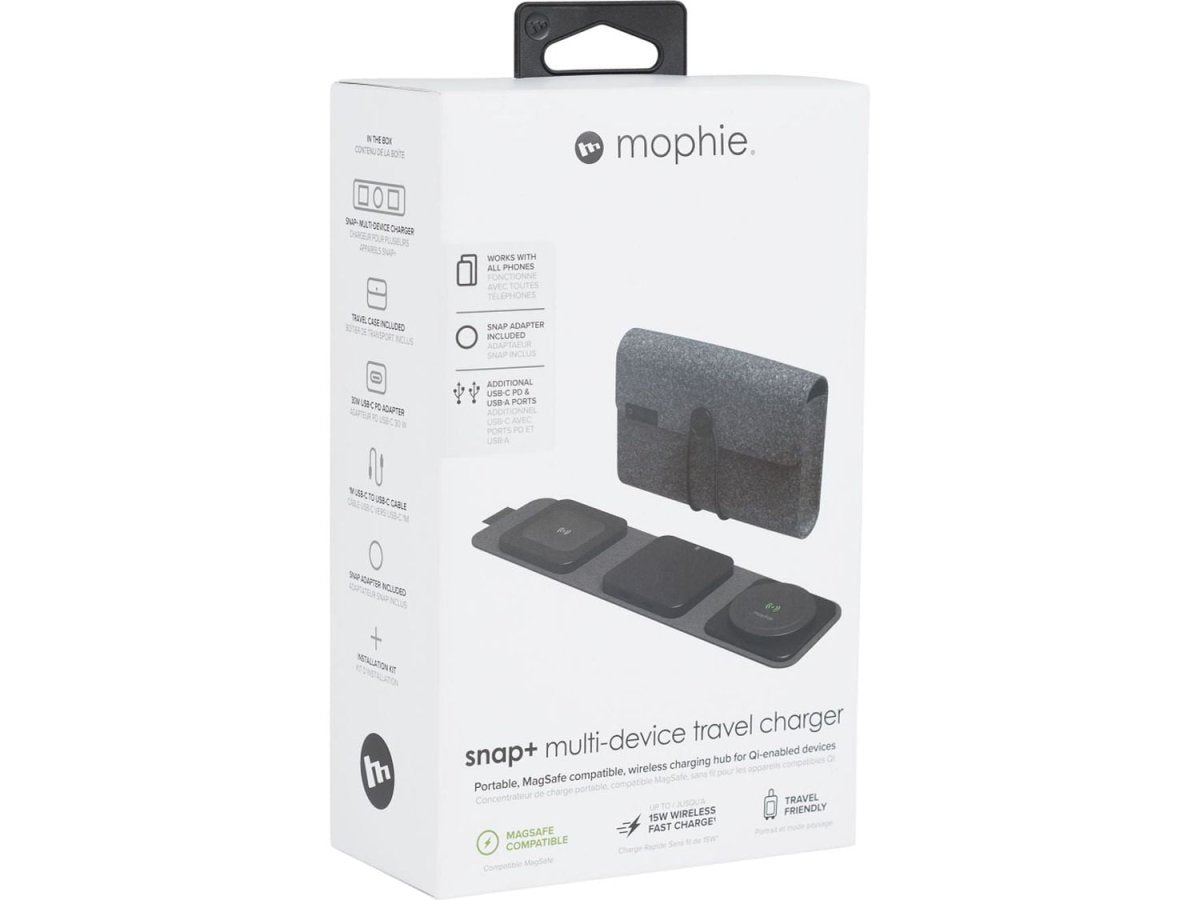 mophie® Snap + Multi-device Travel Charger - Travel Chargers - SwagWear