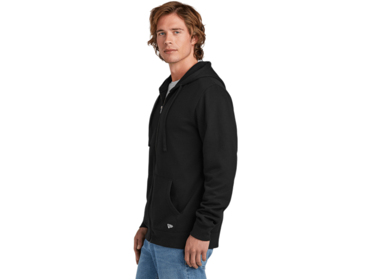 New Era ® Comeback Fleece Full - Zip Hoodie - Full - Zip Hoodies - SwagWear