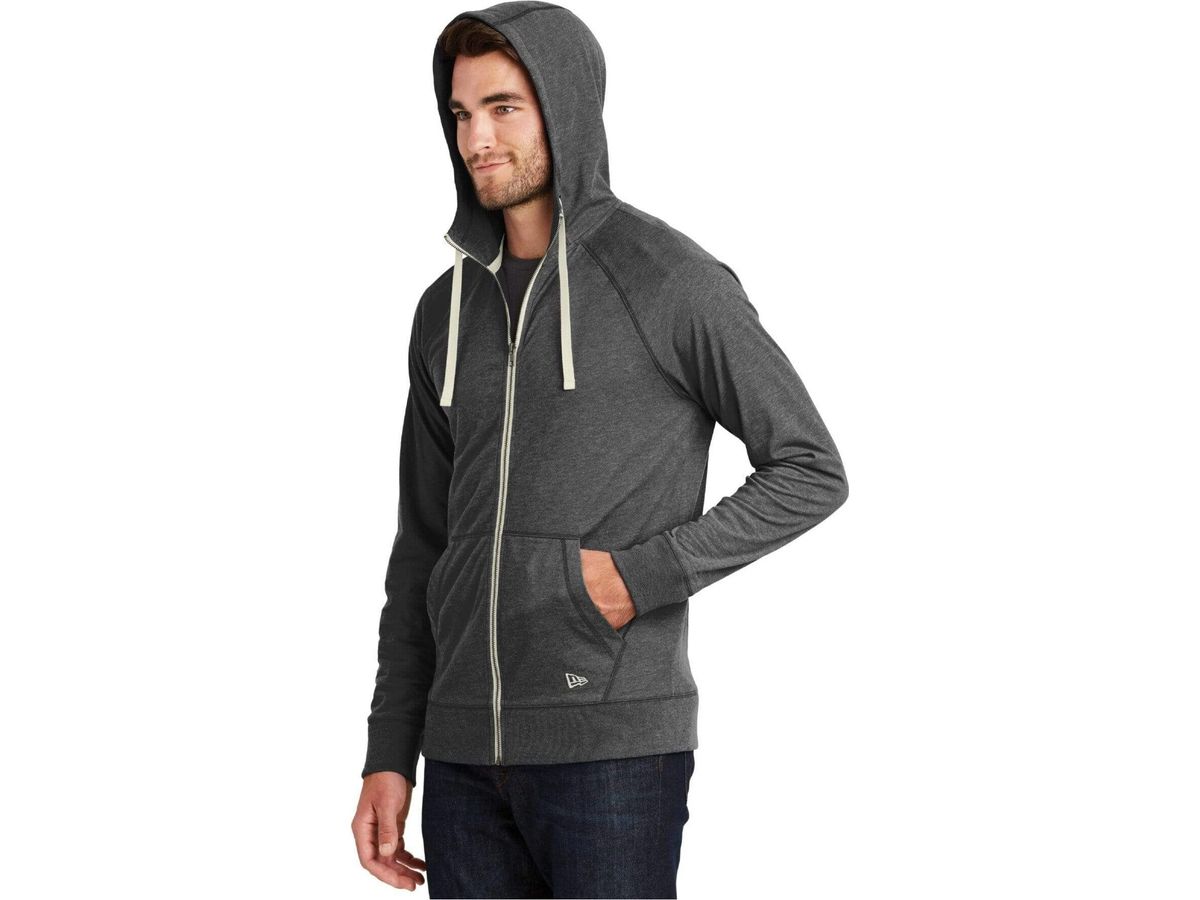 New Era Sueded Cotton Full-Zip Hoodie - Full-Zip Hoodies
