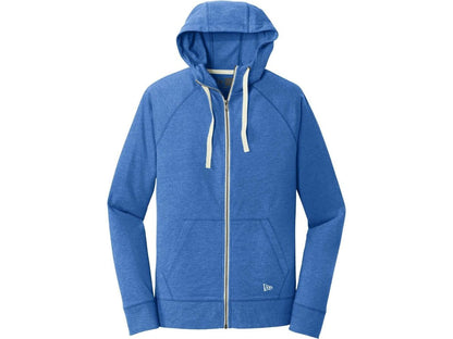 New Era Sueded Cotton Full-Zip Hoodie - Royal Heather / XS - Full-Zip Hoodies