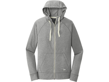 New Era Sueded Cotton Full-Zip Hoodie - Shadow Grey Heather / XS - Full-Zip Hoodies