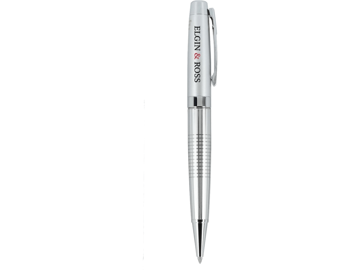 Newton Recycled Brass Gel Ballpoint - Ballpoint Pens - SwagWear