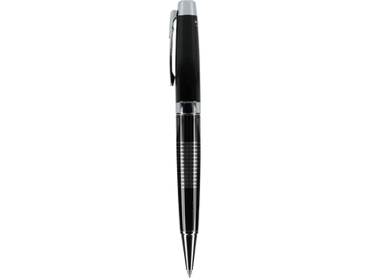 Newton Recycled Brass Gel Ballpoint - Black - Ballpoint Pens