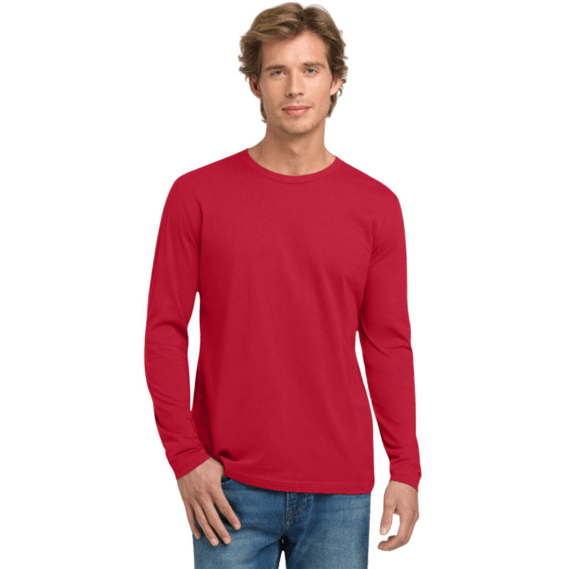 Next Level Apparel® Cotton Long Sleeve Tee - Long-Sleeved T-Shirts - SwagWear