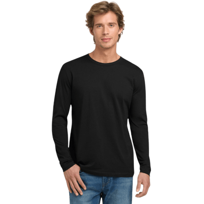 Next Level Apparel® Cotton Long Sleeve Tee - Long - Sleeved T-Shirts - SwagWear