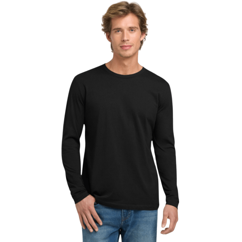 Next Level Apparel® Cotton Long Sleeve Tee - Long - Sleeved T-Shirts - SwagWear