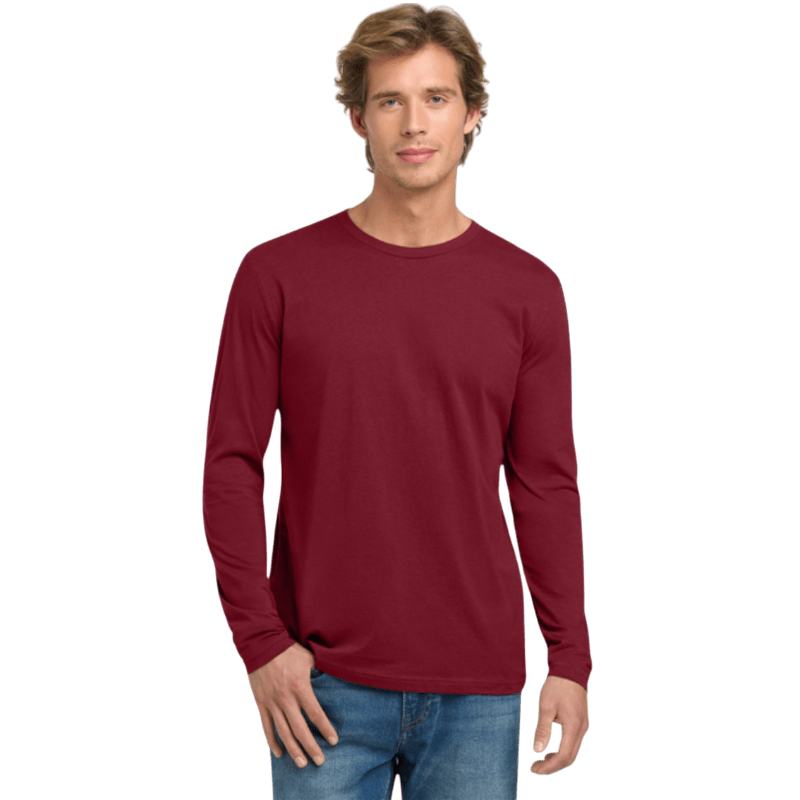 Next Level Apparel® Cotton Long Sleeve Tee - Long - Sleeved T-Shirts - SwagWear