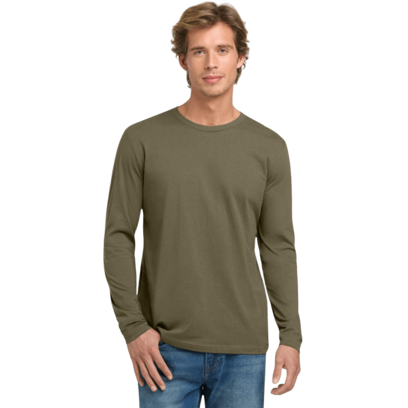 Next Level Apparel® Cotton Long Sleeve Tee - Long - Sleeved T-Shirts - SwagWear