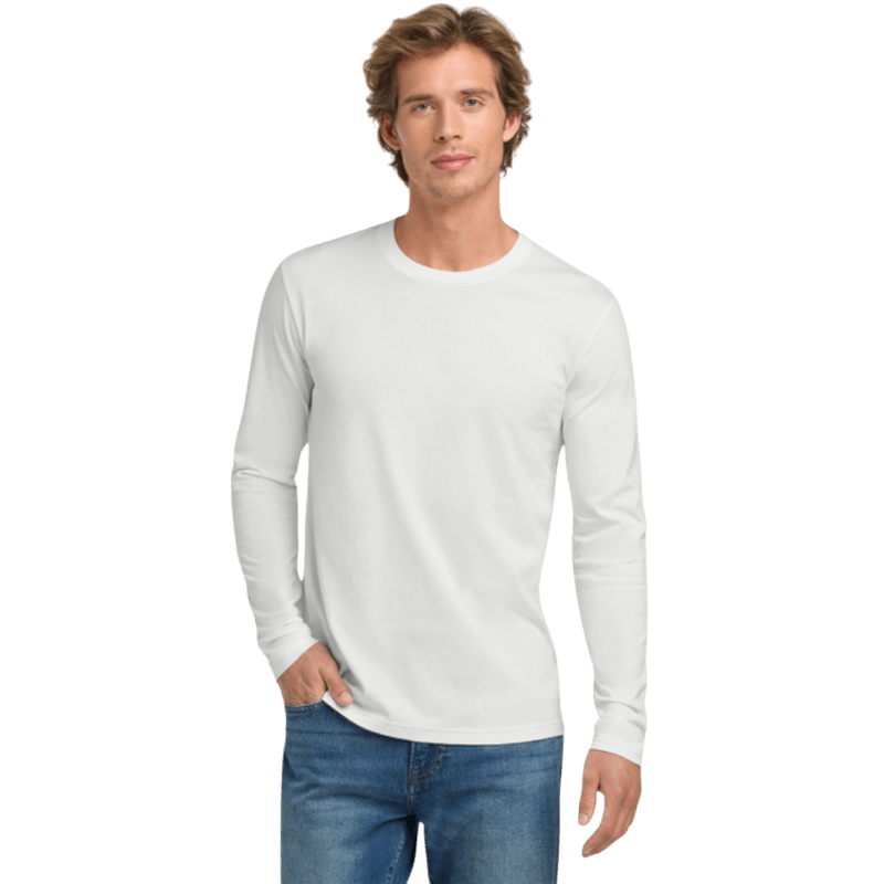 Next Level Apparel® Cotton Long Sleeve Tee - Long - Sleeved T-Shirts - SwagWear