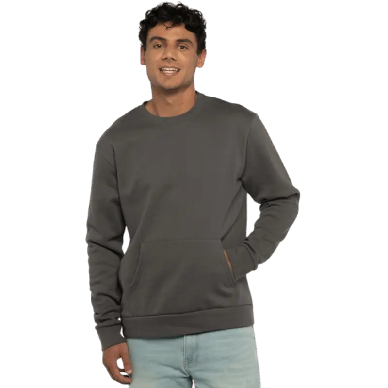 Next Level Apparel® Santa Barbara Pocket Sweatshirt - Sweatshirts - SwagWear