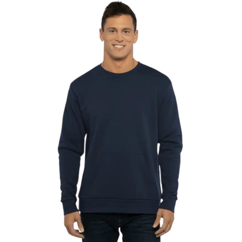 Next Level Apparel® Santa Barbara Pocket Sweatshirt - Sweatshirts - SwagWear