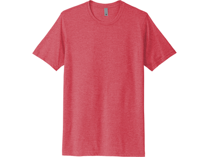 Next Level Apparel® Unisex Poly/Cotton Tee - Red / XS - T-shirt