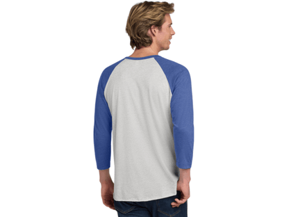 Next Level Apparel® Unisex Tri - Blend 3/4 - Sleeve Raglan Tee - T-Shirts - SwagWear