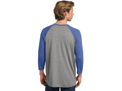 Next Level Apparel® Unisex Tri - Blend 3/4 - Sleeve Raglan Tee - T-Shirts - SwagWear